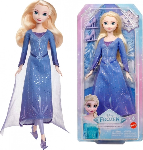 Mattel Disney Frozen pop Elsa kunstschaatsster met accessoires