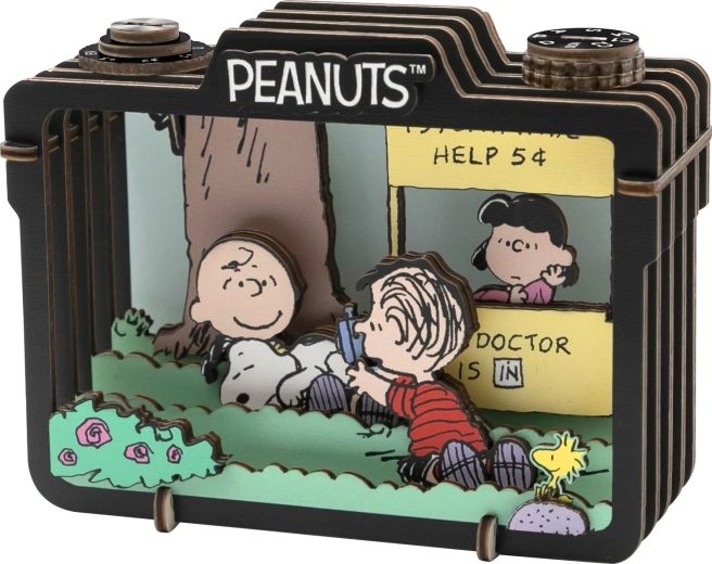 Retrocamera met gelaagde diepte