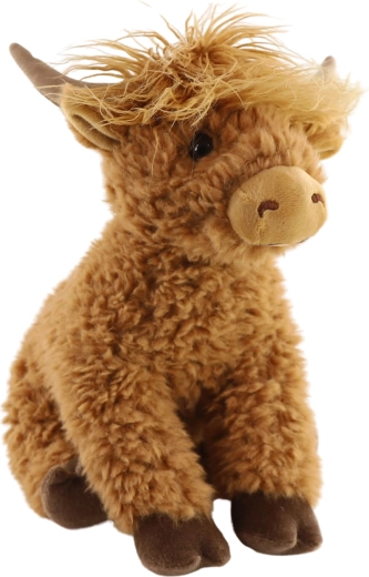 Pluchen hooglandkoe 30 cm