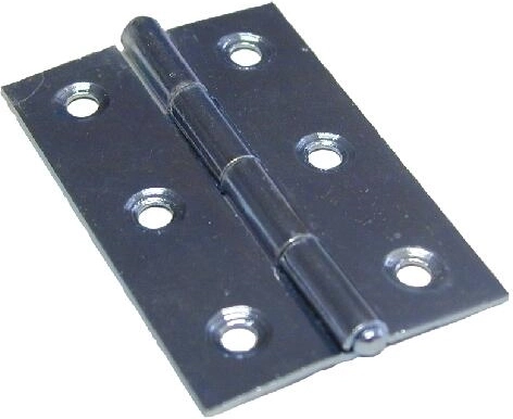 Scharnier met knoop 60 × 50 mm, verzinkt, verpakking 20 stuks