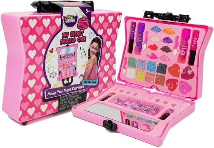 Cosmetische set voor meisjes met oogschaduw en nagellak