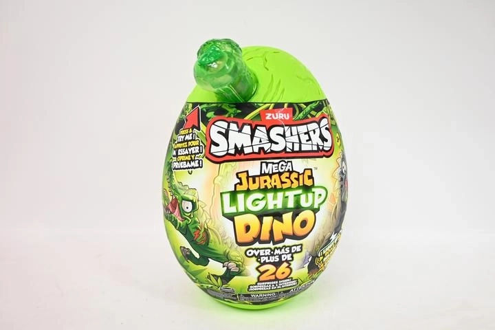 Zuru Smashers Jurassic lichtgevende dinosaurus in een reuzenei