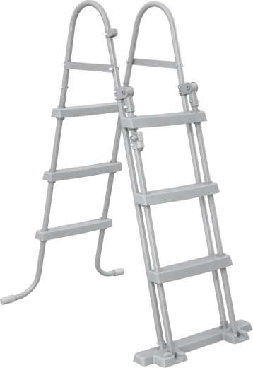 Set met filterpomp en trap voor comfortabel gebruik