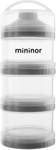 Mininor stapelbare bewaardoos voor melkpoeder