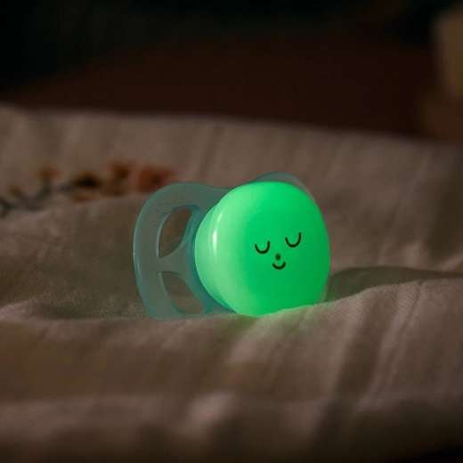 Licht op in het donker en helpt bij het inslapen