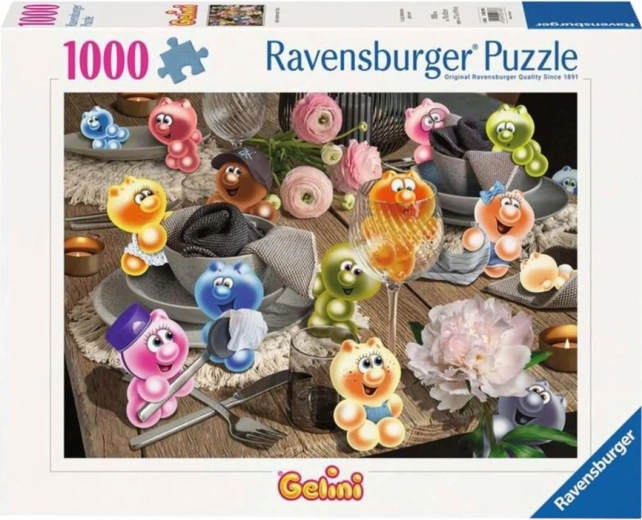 Ravensburger puzzel Gelini: Tafeldekken 1000 stukjes
