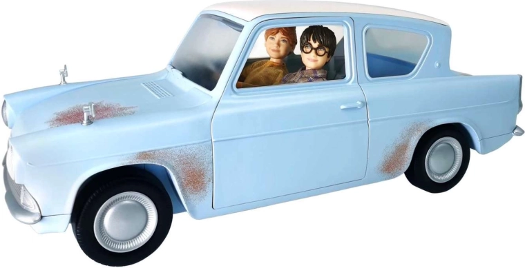 Legendarische Ford Anglia met openende deuren