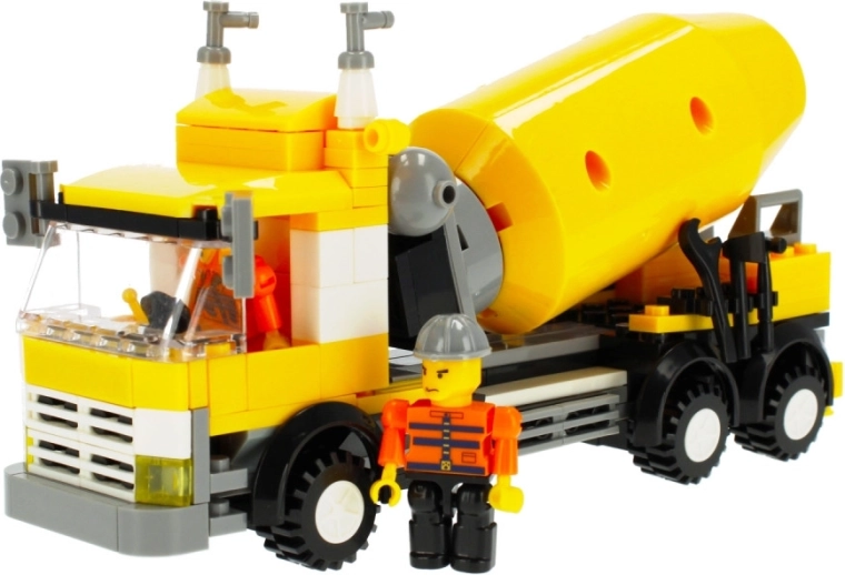 Draaibare mengtrommel voor realistisch spel