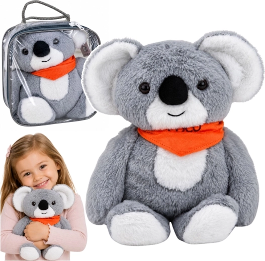 Therapeutische verzwaringsknuffel koala 1,3 kg (35 cm) grijs