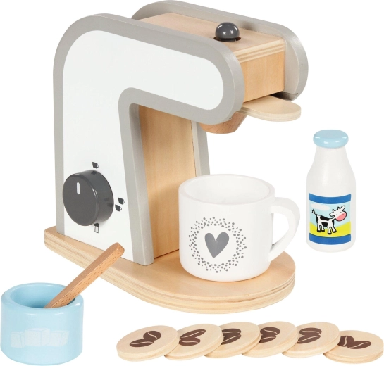 Houten koffiezetapparaat voor kinderen - 1 stuk