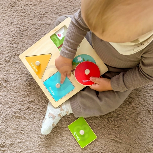 Seizoenen leren door spel