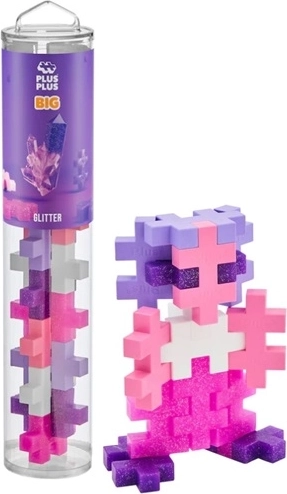 Plus-Plus Big glittertube 15 onderdelen