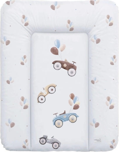 Ceba baby zachte aankleedkussen retro cars 50 × 70 cm