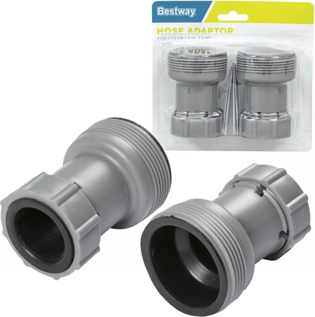 Bestway Adapters 2 stuks koppelingen voor pompen 38mm