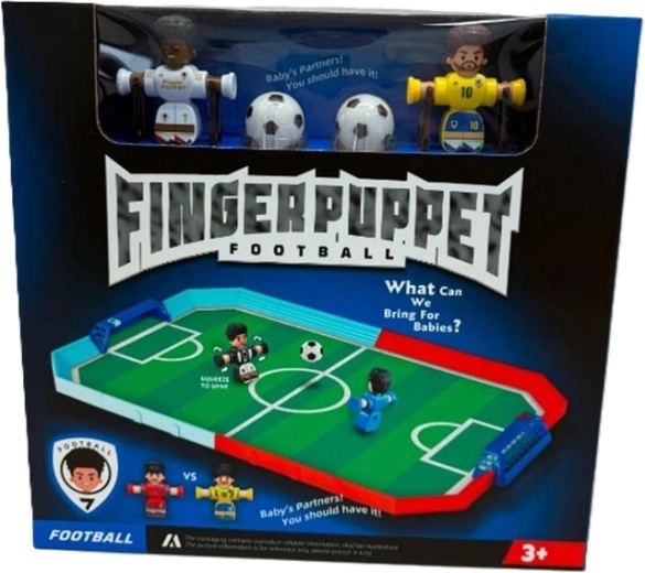 Kindervoetbal speelset: spelers, ballen, doelen en speelveld