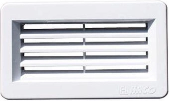 Ventilatierooster PH 110 × 55 mm wit