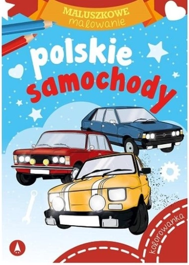 Kleuter-kleurpret: Poolse auto’s
