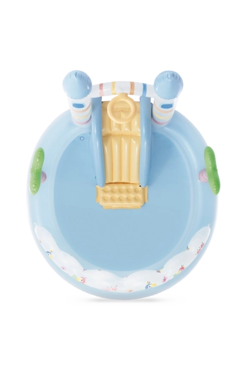 Zachte glijbaan met gepolsterde landing