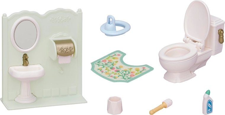 Uitgebreide accessoires inclusief kinderbrilverkleiner en badmat
