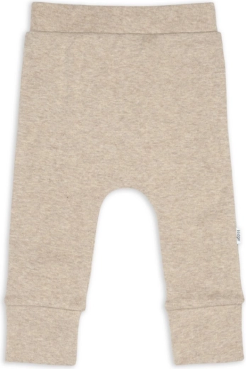 Lodger babybroekje Melange beige maat 56