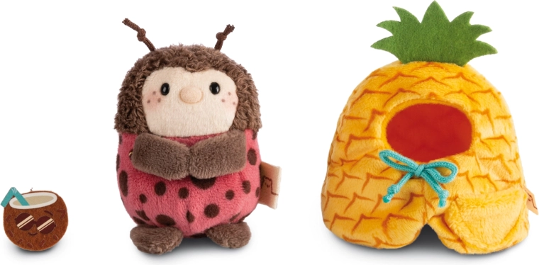 Ananas-huisje als knus schuilplekje