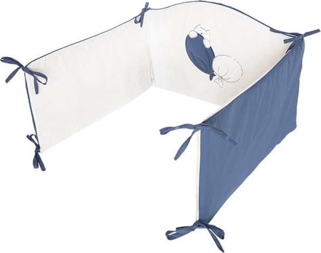 Veilige bedbumper met striklinten