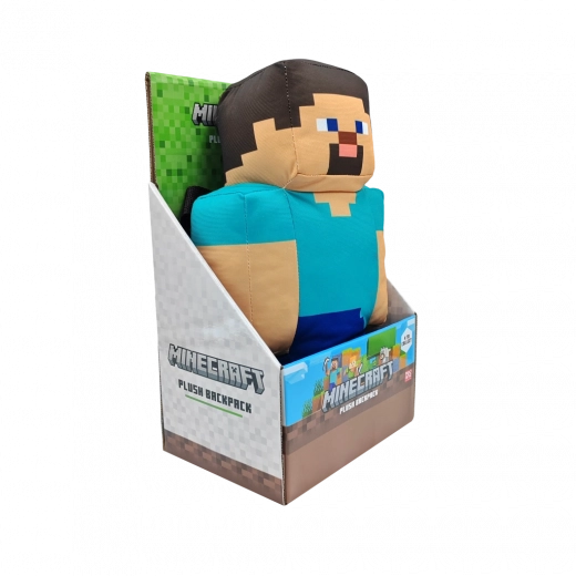 Minecraft pluchen rugzak