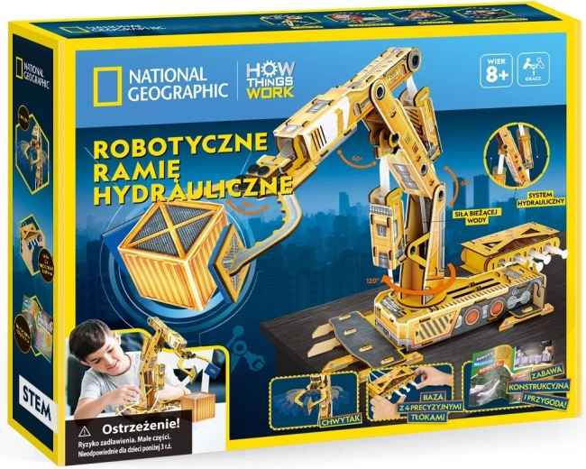 3D-puzzel Hydraulische robotarm