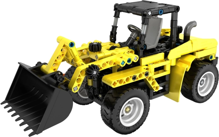 Functionele laadschop met bewegende bak