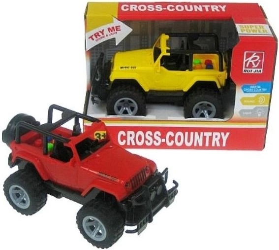 Terreinwagen 16 cm met licht en geluid