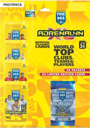 FIFA 365 2025/26 Adrenalyn XL verzamelkaarten – multipack