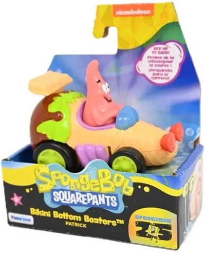 SpongeBob-voertuig met Patrick-figuurtje
