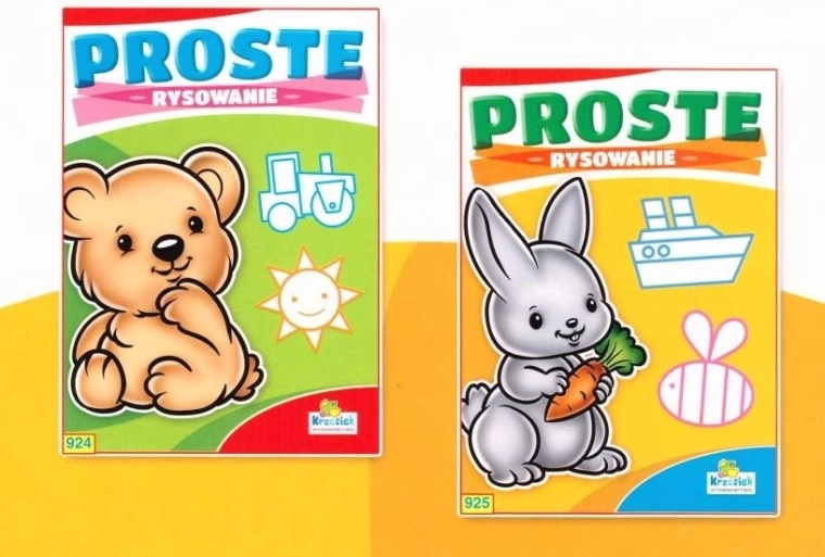 Eenvoudig tekenen – creatieve hulp (willekeurige kleur)