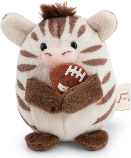 Heerlijk zachte zebra Stripey voor in de handpalm