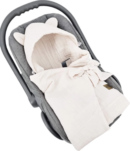 Warme omslag die niet afzakt