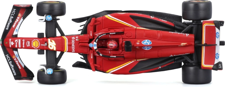 coureursfiguur in de cockpit