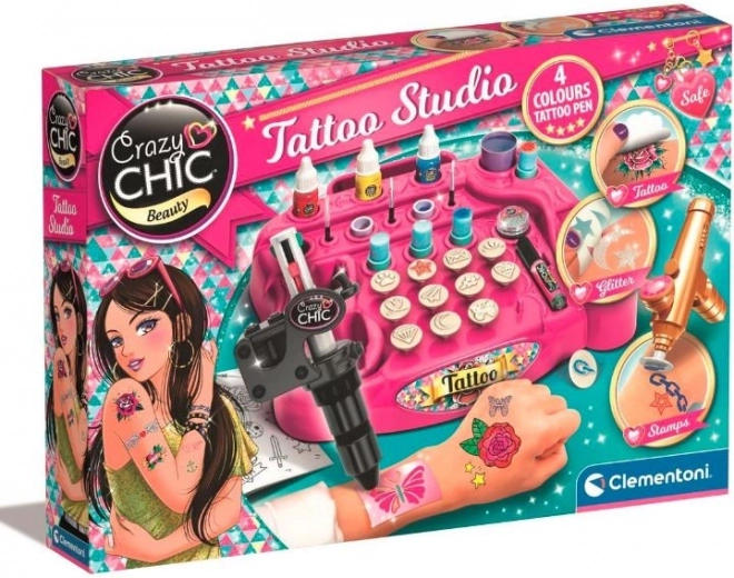 Crazy Chic tattoo studio van Clementoni