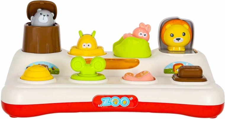 Pop-up diertjes voor het leren van oorzaak en gevolg