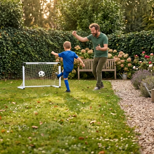 Plezier voor kleine voetballers
