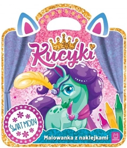 Kleurboek met stickers Kittens – modewereld
