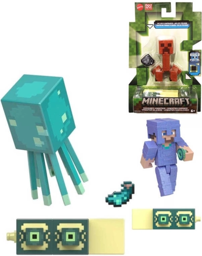 Minecraft beweegbare figuur 8 cm met accessoire (verschillende soorten) - 1 stuk