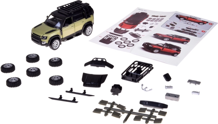 Verwisselbare onderdelen voor eindeloze aanpassingen