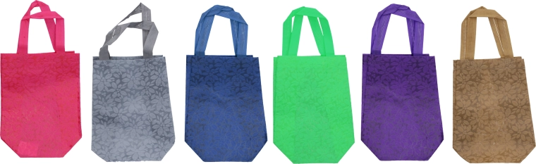 Cadeautas S 27x29x12 cm Het hele jaar door - non-woven stof