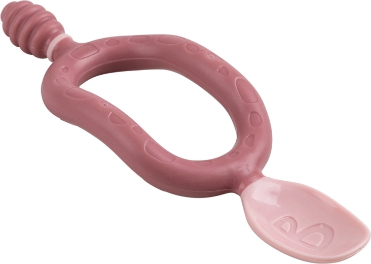 2-in-1: bijtring en lepel in één
