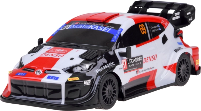 Realistische look Toyota GR Yaris WRC op schaal 1:14