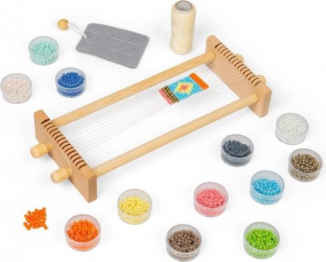 Kinder weefgetouw voor kralen Bigjigs Toys