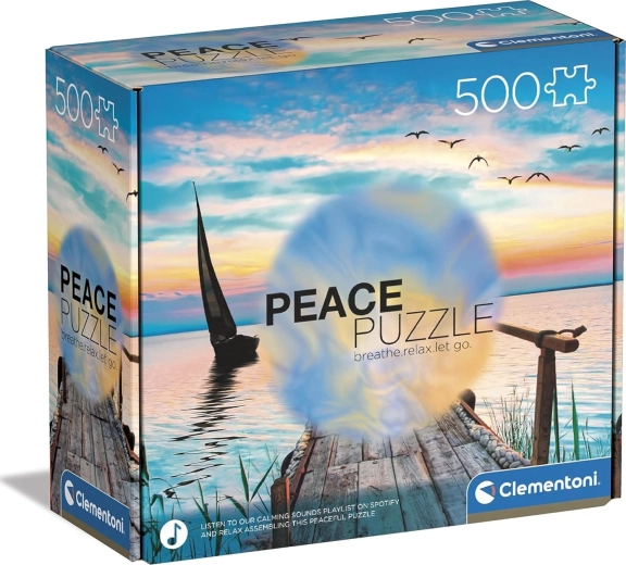 puzzel 500 stukjes CLEMENTONI Peace Collection – Peaceful Wind
