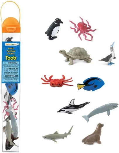 Safari Ltd. tube met dieren uit de Stille Oceaan