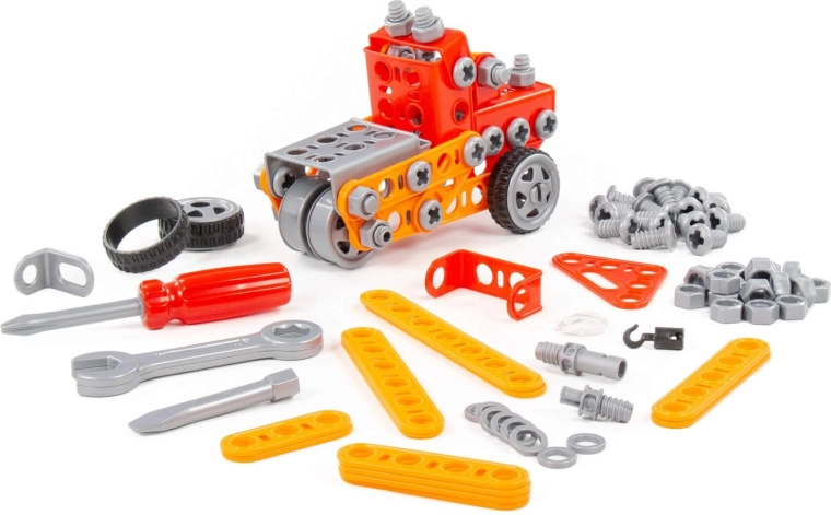 160 onderdelen voor creatief bouwen