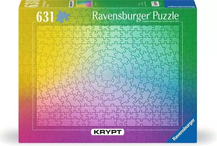 Puzzel Ravensburger Krypt kleurverloop 631 stukjes
